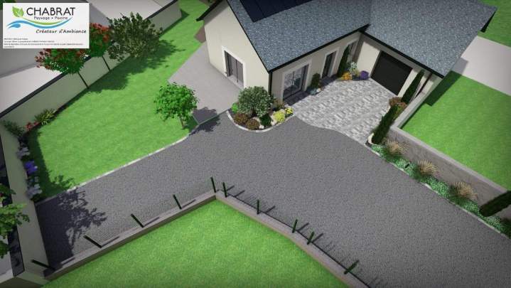 Projet 3D jardin Dijon