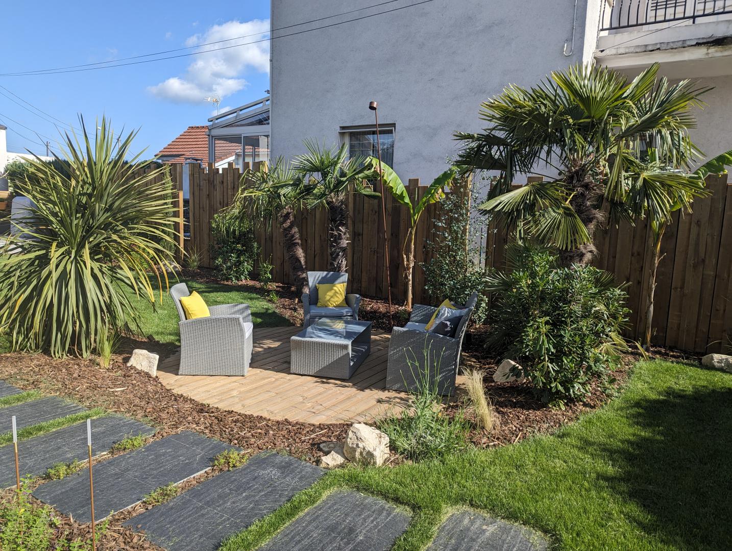 Plan jardin 3D Dijon