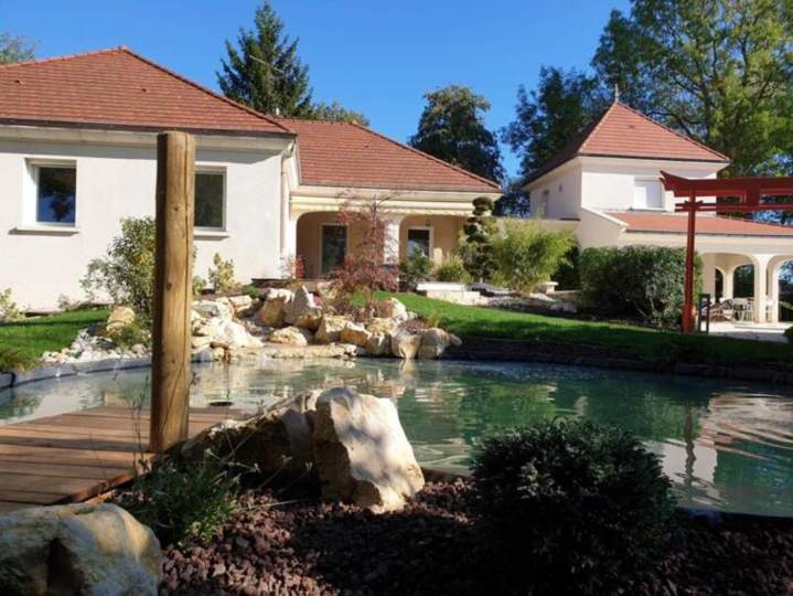 Création de bassin de jardin Dijon