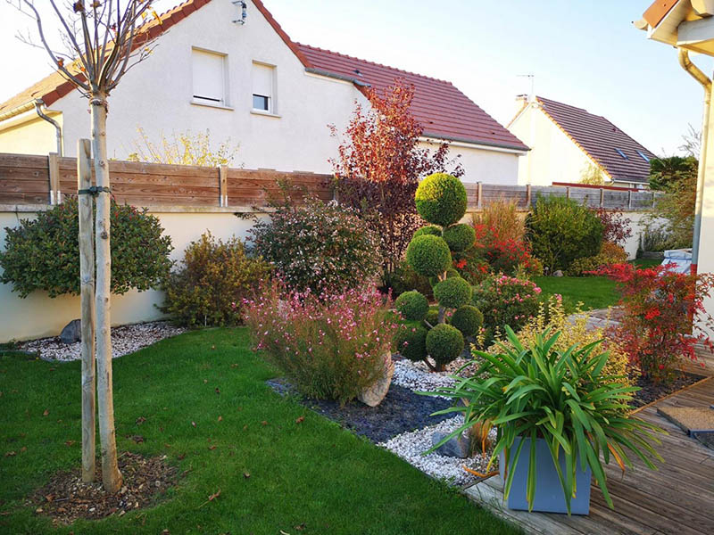 Plan jardin 3D Dijon