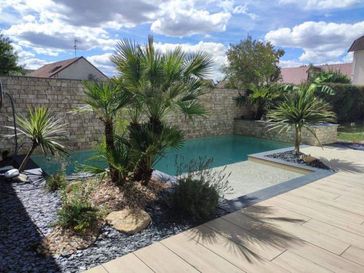 Construction de piscine traditionnelle Dijon