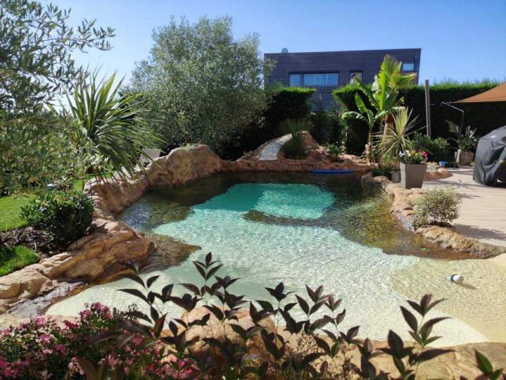 Création de piscine Calanqu'iloé sur mesure Dijon