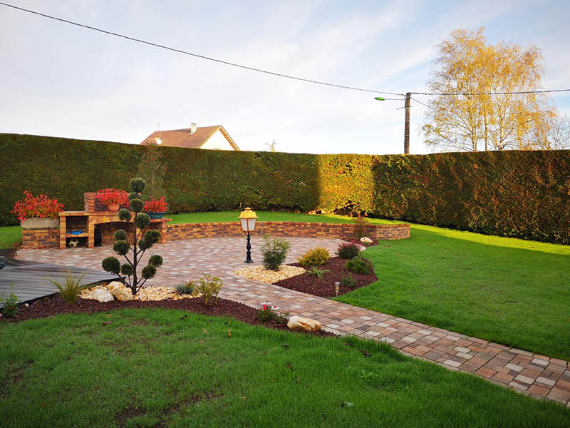 Plan jardin 3D Dijon