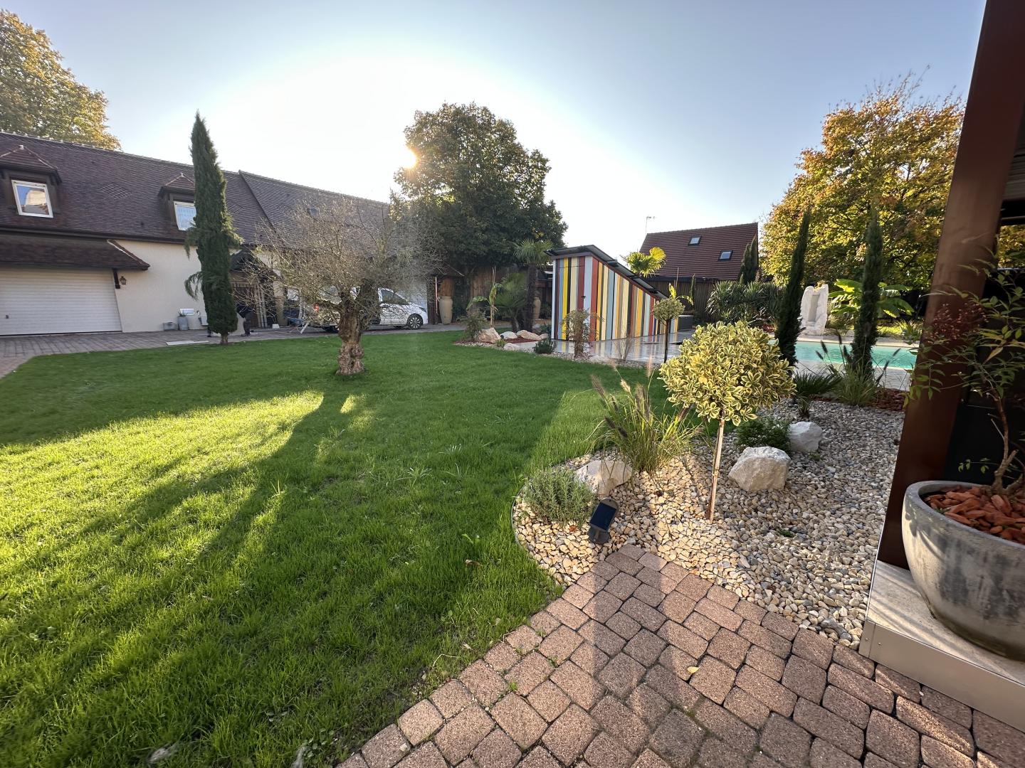 Plan jardin 3D Dijon