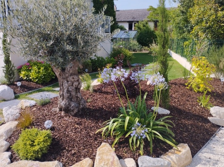 Plan jardin 3D Dijon